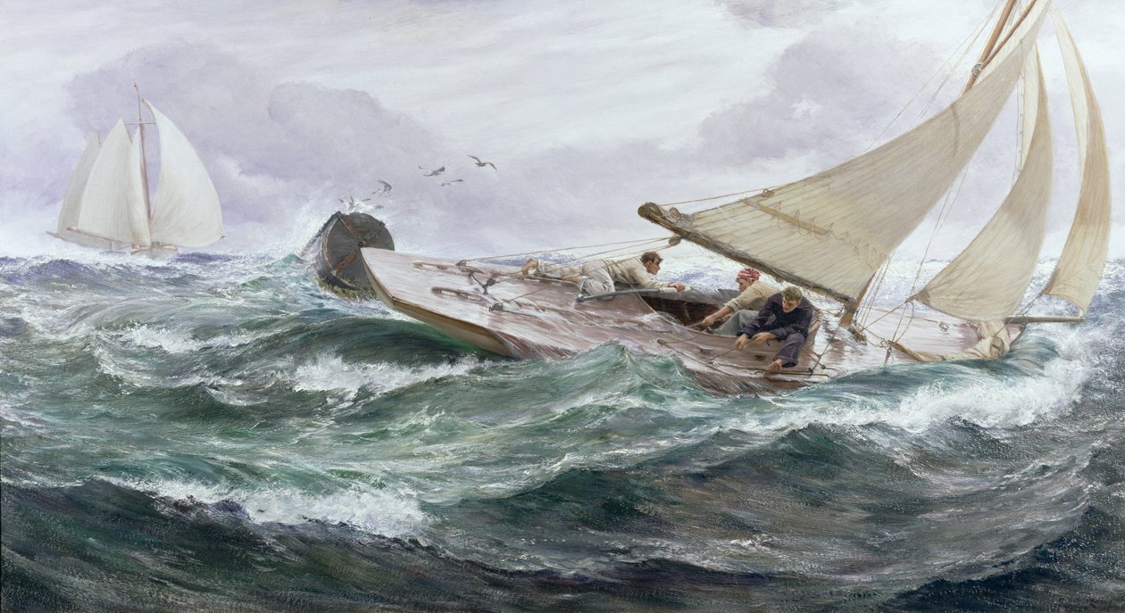 Ungdom, 1889 af Charles Napier Hemy