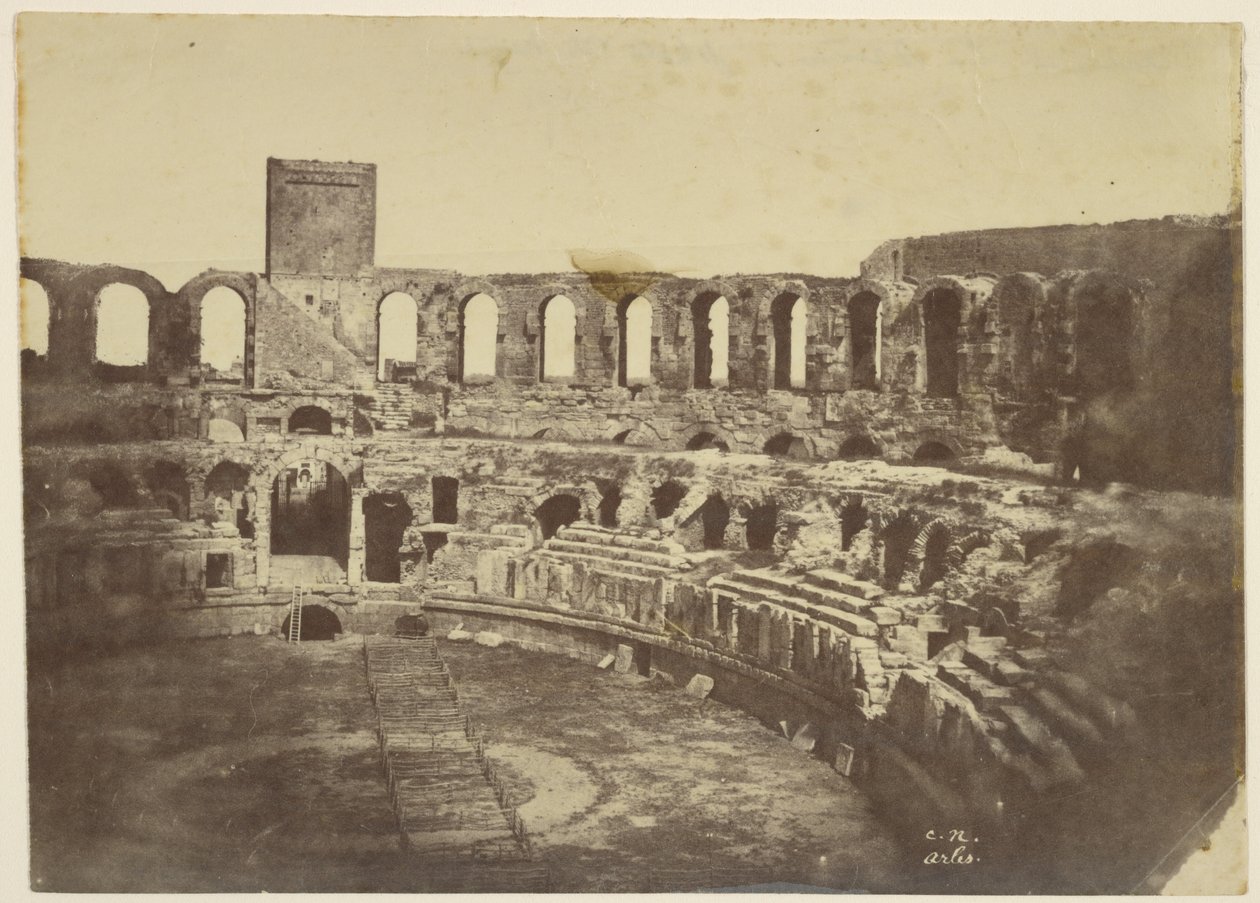 Arles, arenaen af Charles Nègre