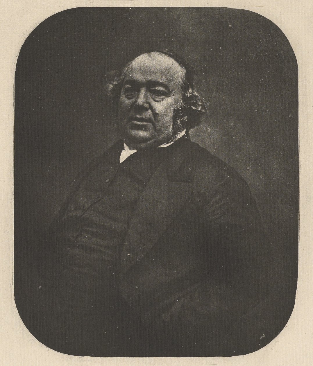 [Portræt af Jules Janin efter Nadar] af Charles Nègre