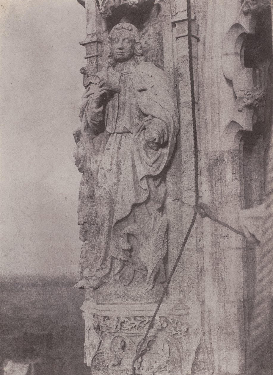 Sankt Johannes evangelisten, Chartres-katedralen af Charles Nègre