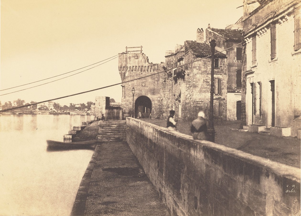 [Kastanjeporten, Arles]. af Charles Nègre