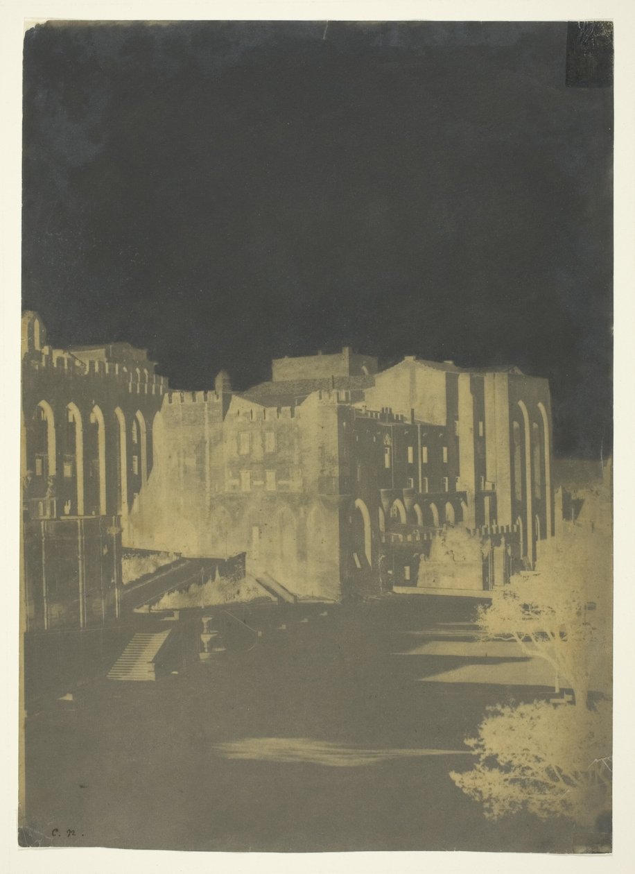 Pavens palads, Avignon af Charles Nègre