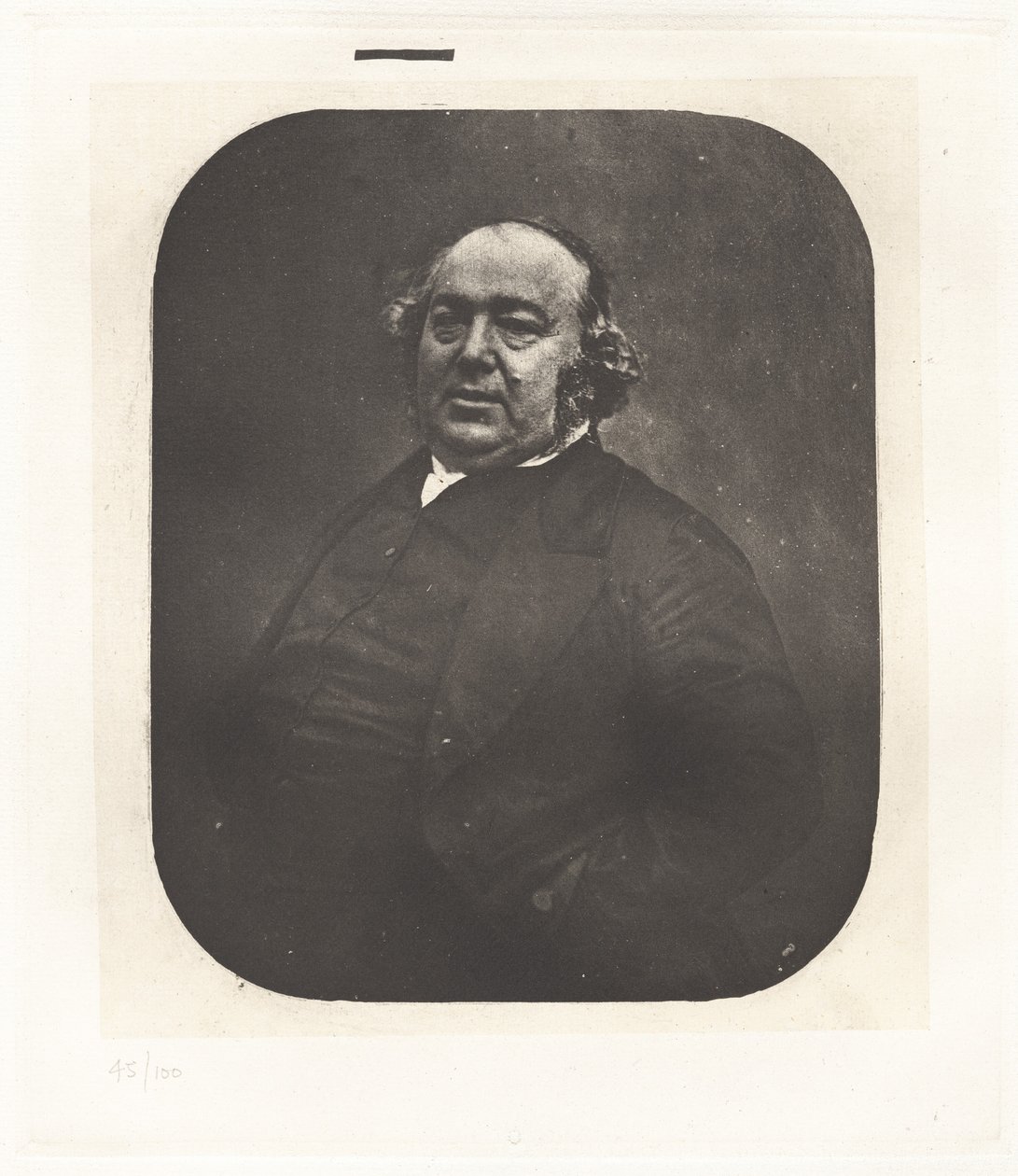 Plade IX – Portræt af Jules Janin, efter Nadar (Plade IX – Portræt af Jules Janin, af Nadar) af Charles Nègre, Nadar, André Jammes