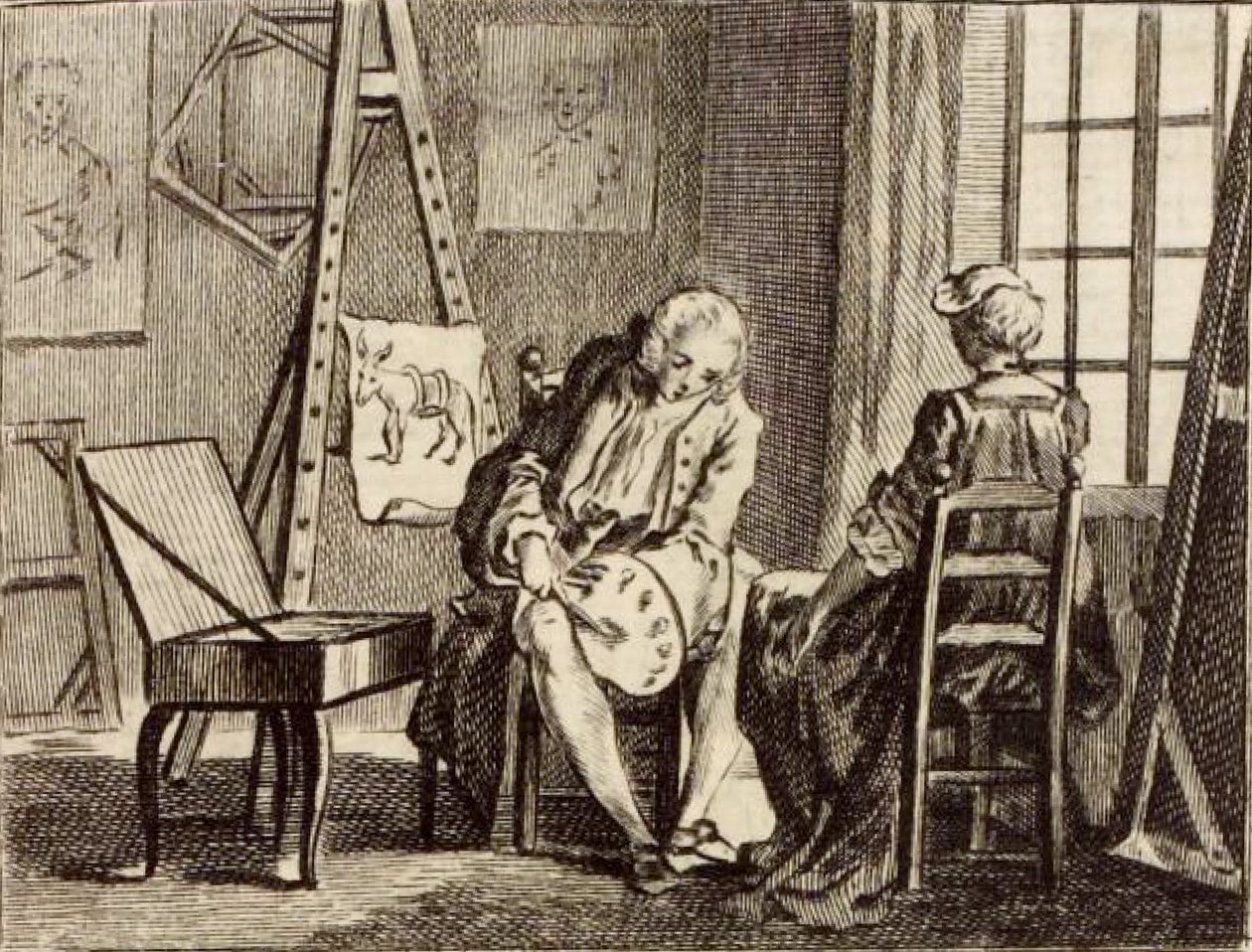 Le Bât af Charles Nicolas Cochin