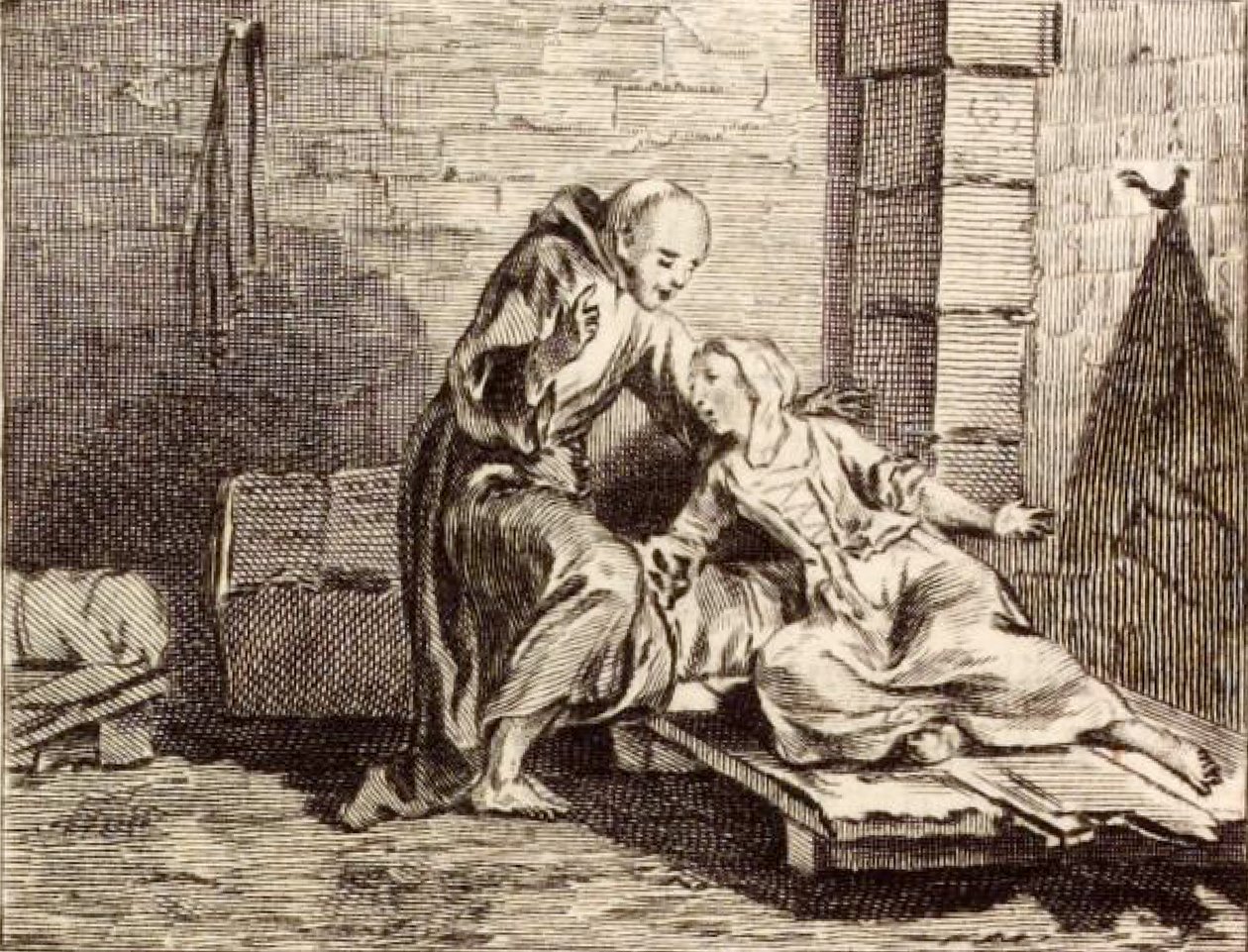 Le Diable en enfer af Charles Nicolas Cochin