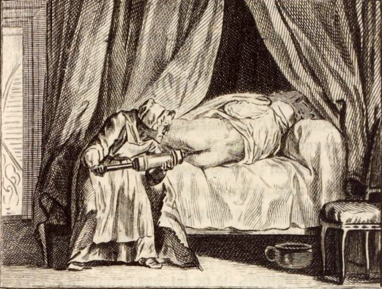 Løsningen af Charles Nicolas Cochin