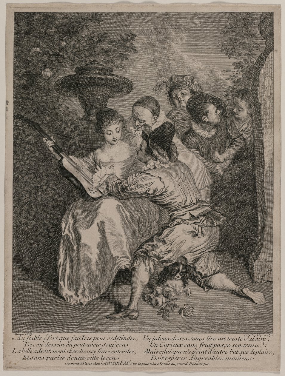 Romantikeren af Charles Nicolas Cochin