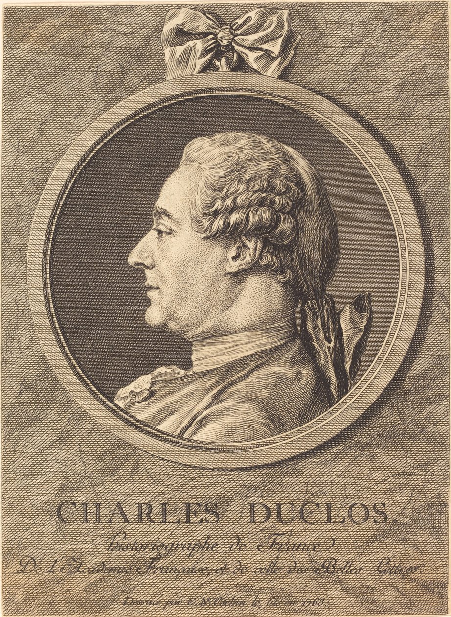 Charles Duclos af Charles Nicolas Cochin II