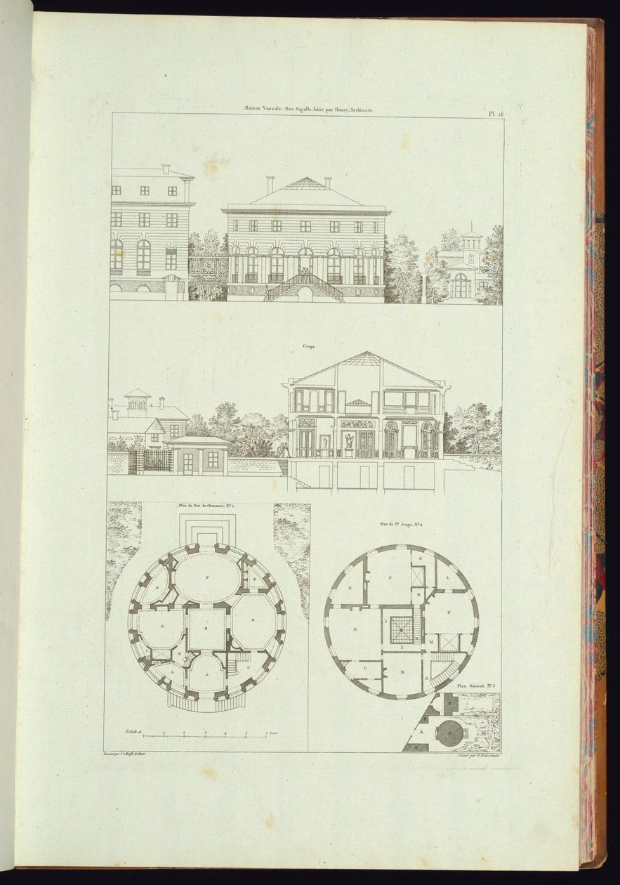 Indbundet tryk (Frankrig) af Charles Nicolas Ransonnette
