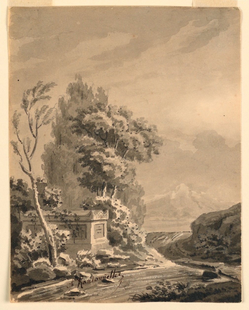 I det klassiske land af Charles Nicolas Ransonnette