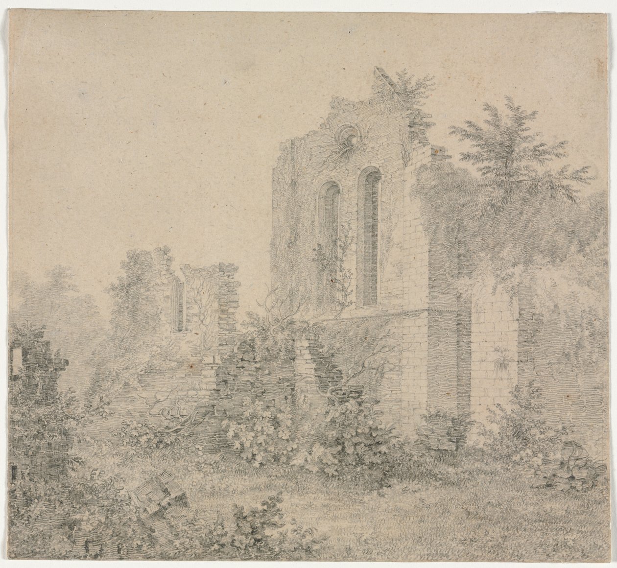 Ruiner af et kloster af Charles Norris