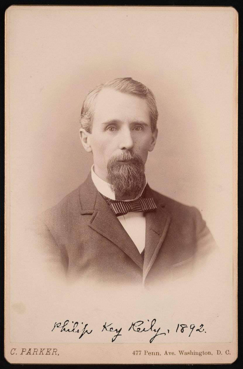 Portræt af Philip Key Reily 1829-1910, 1892. af Charles Parker