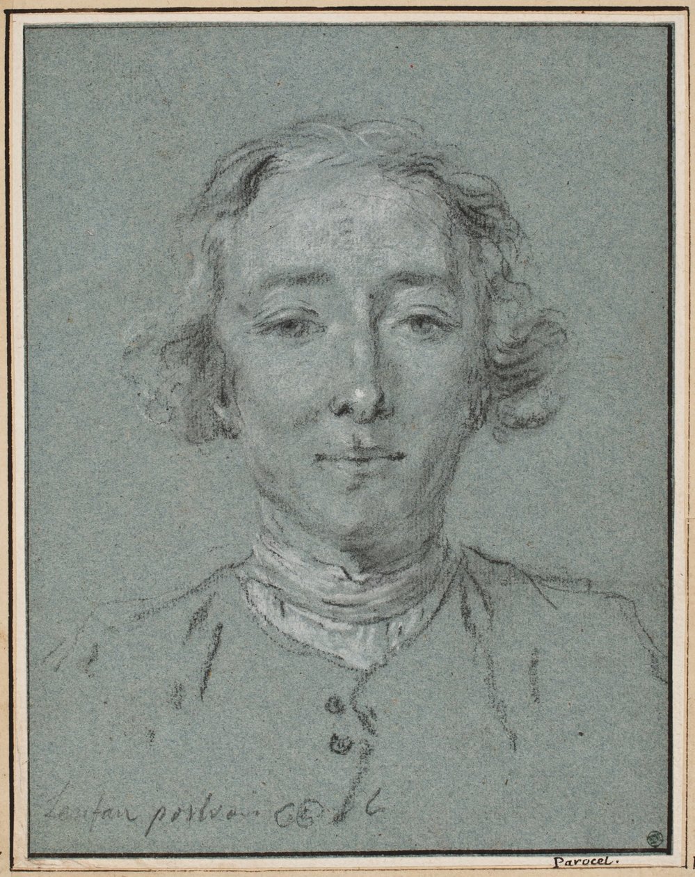 Portræt af kunstneren Pierre Lenfant af Charles Parrocel