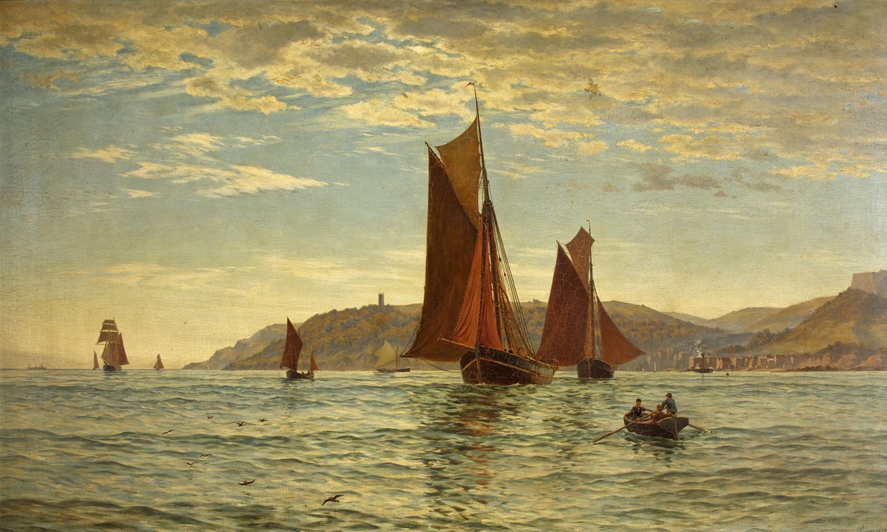 Cawsand Bay af Charles Parsons Knight
