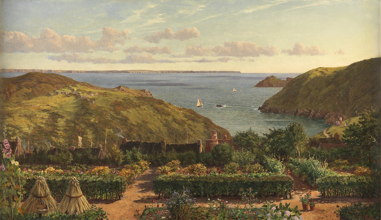 Fra mit vindue i Solva, 1862 af Charles Parsons Knight