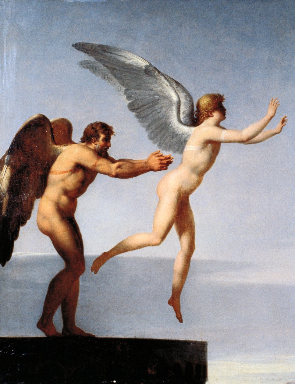 Daedalus og Ikaros af Charles Paul Landon