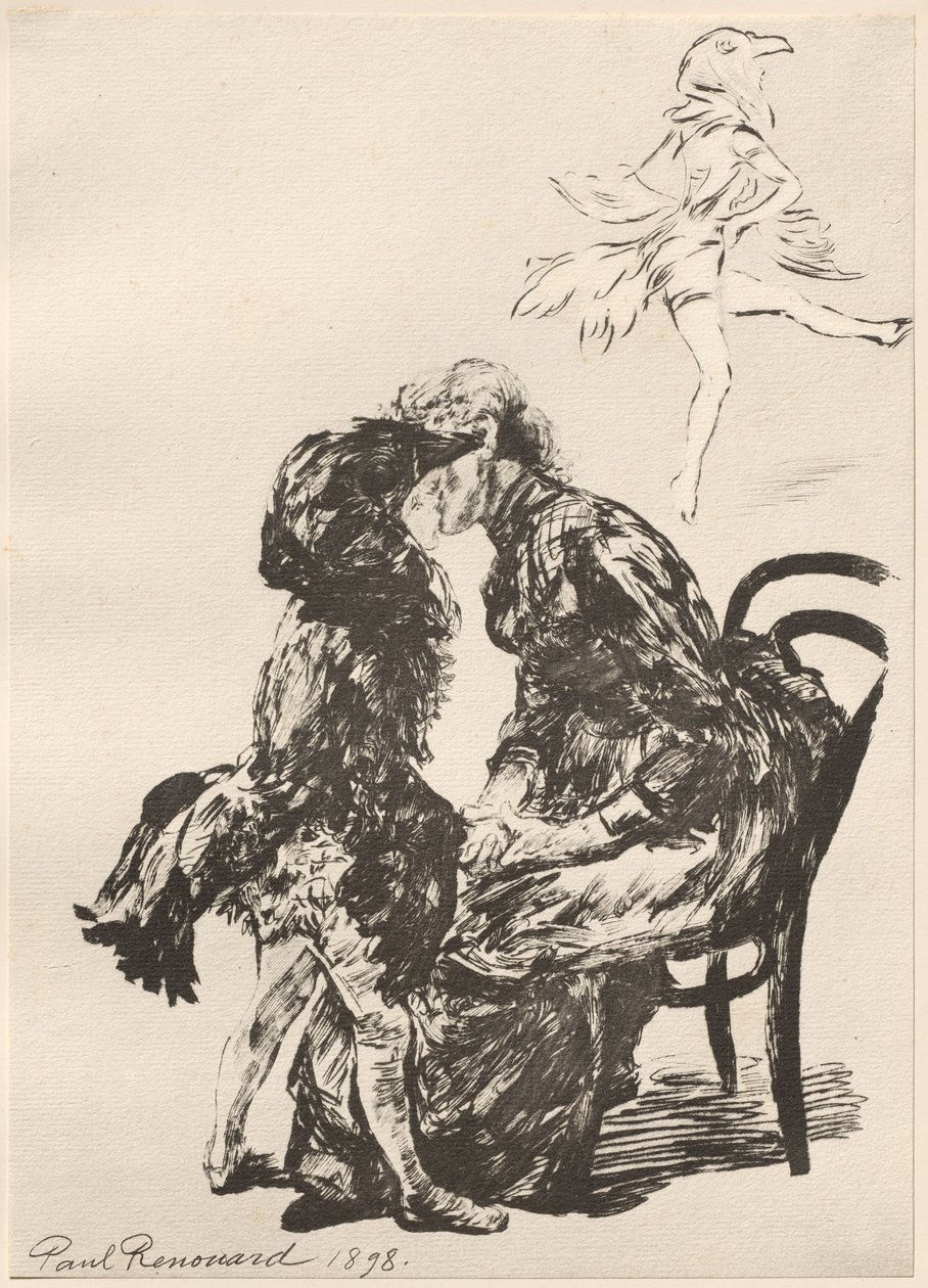 Før Balletten, 1898. af Charles Paul Renouard