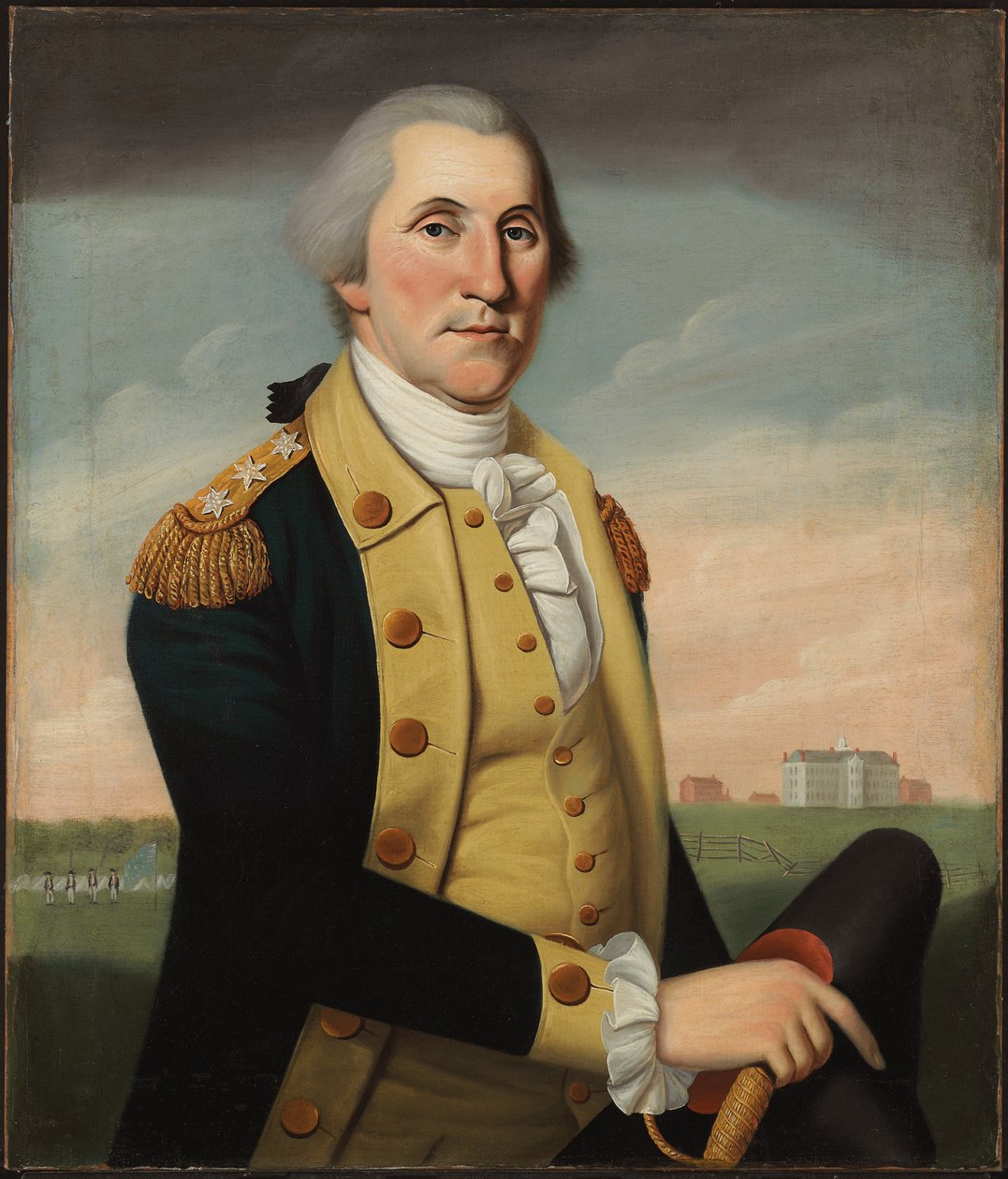 George Washington i Princeton af Charles Peale Polk
