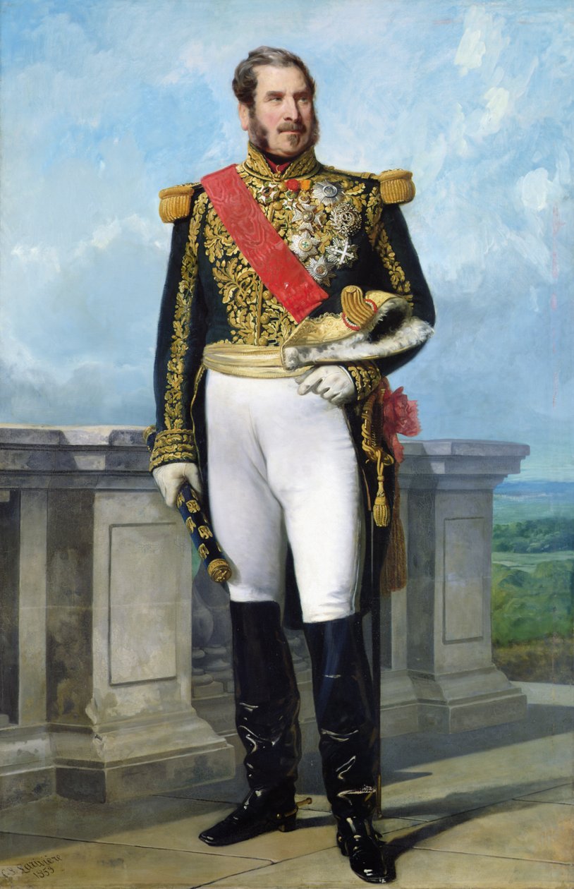 Bernard Pierre Magnan (1791 - 1865), marskal af Frankrig af Charles Philippe Lariviere