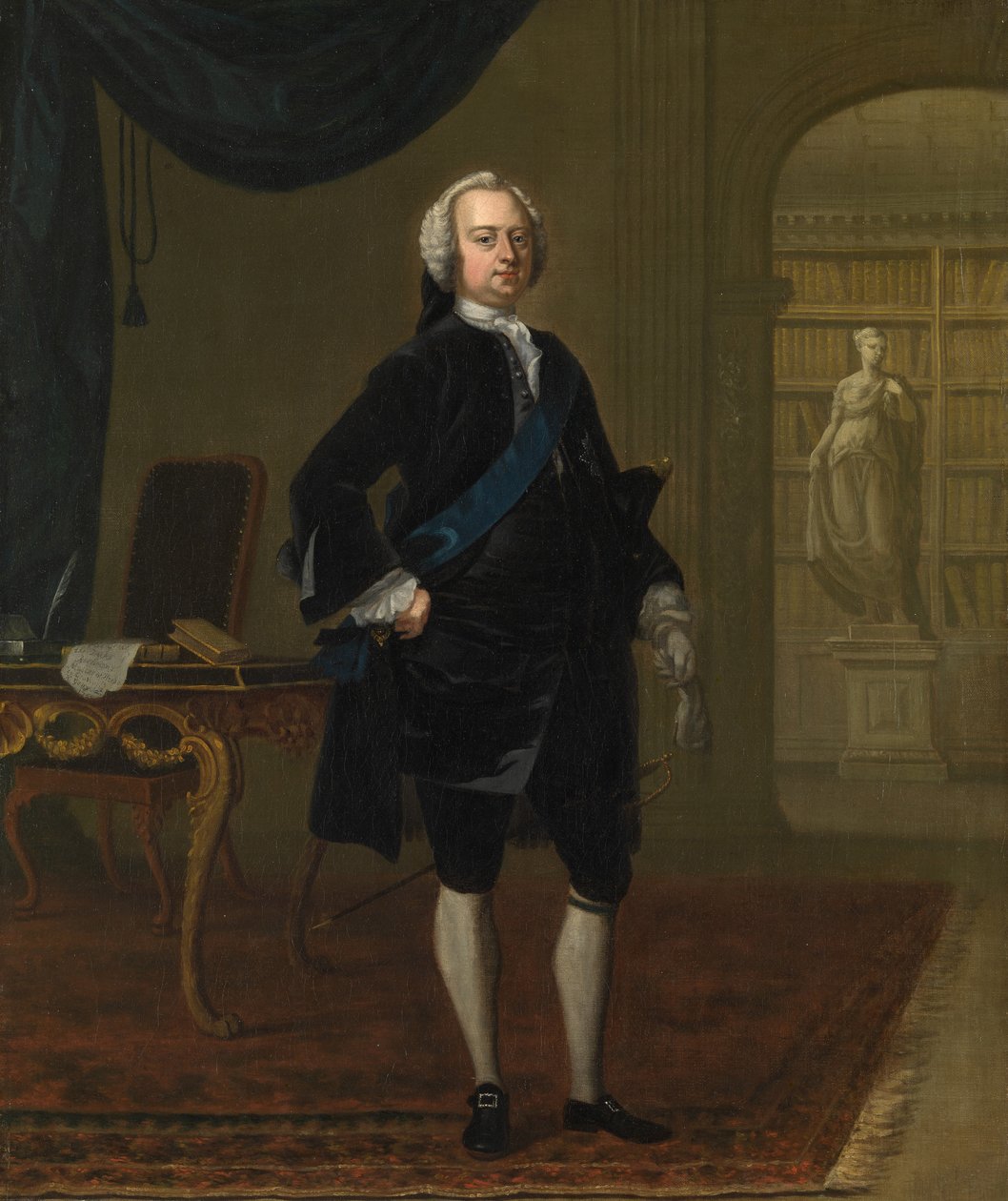Charles, 2. hertug af Richmond, Lennox og Aubigny, ca. 1730 (olie på lærred) af Charles Philips
