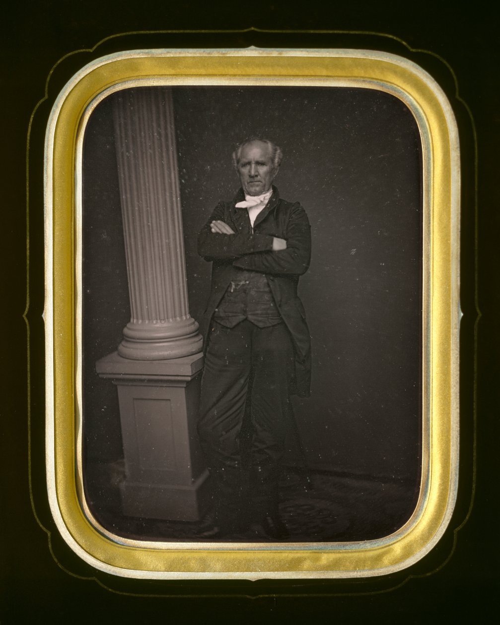 Samuel Houston, 1851 (daguerreotypi) af Charles R. and Henry W. 1823 65 Meade