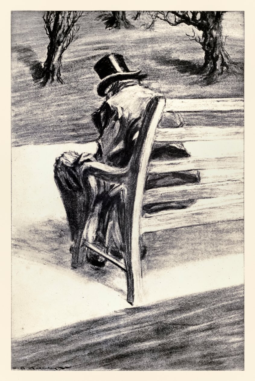 Jeg var endnu en gang Edward Hyde" fra "Strange Case of Dr Jekyll and Mr Hyde" af Robert Louis Stevenson af Charles Raymond Macauley