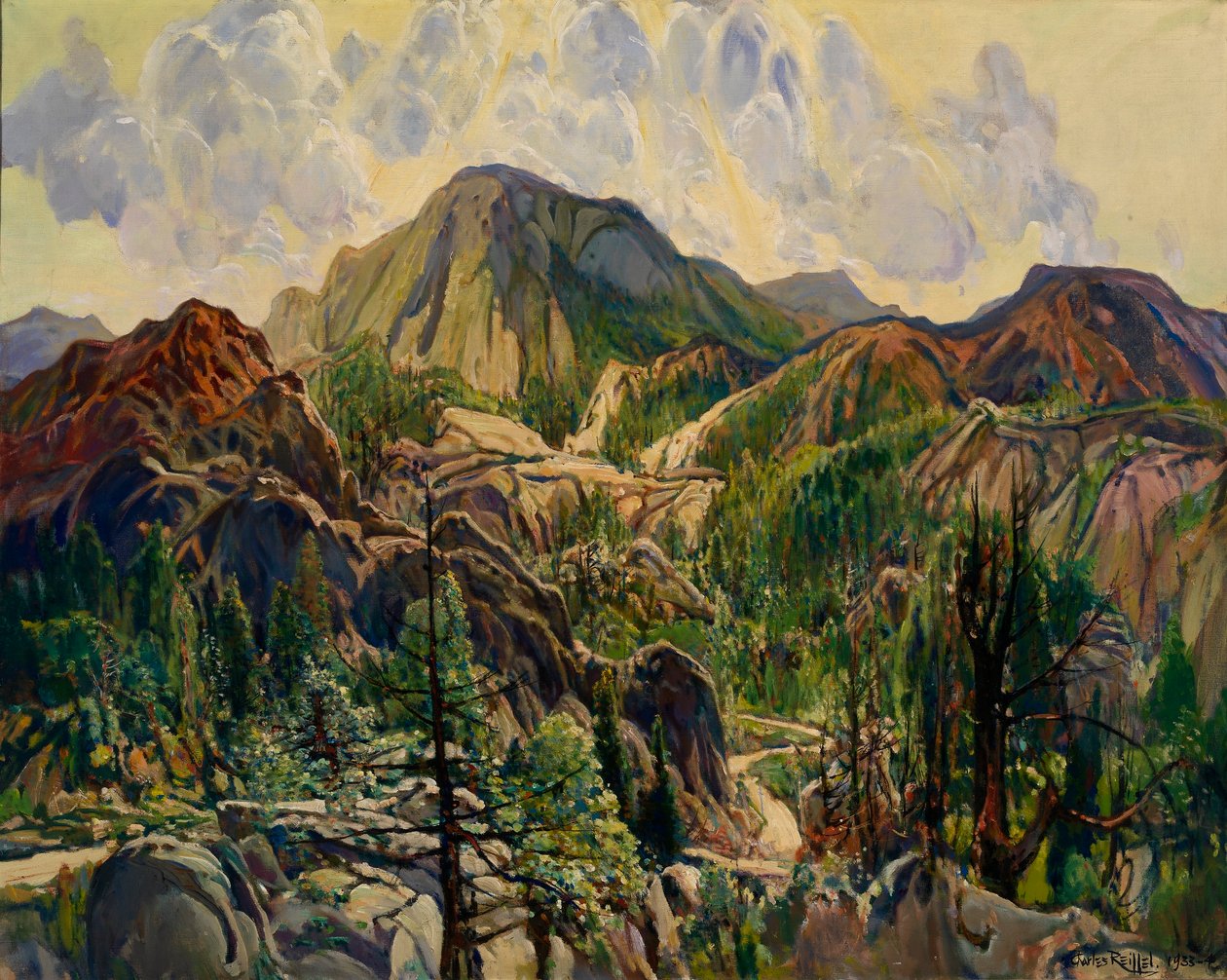 Vej i Cuyamacas af Charles Reiffel