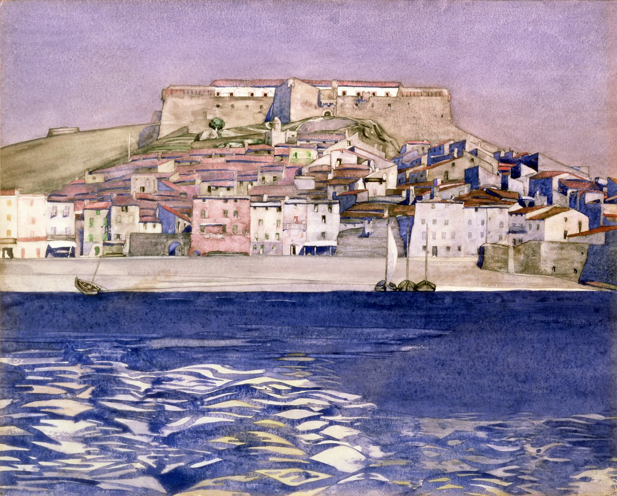 Collioure af Charles Rennie Mackintosh