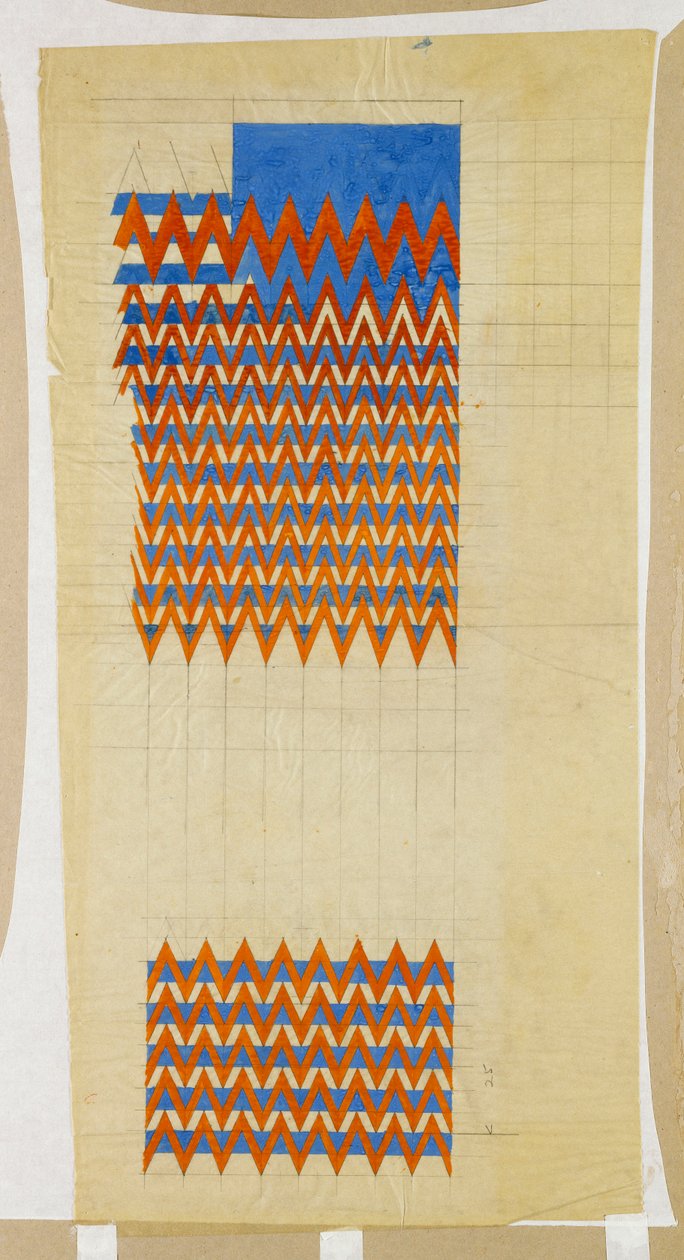 Stofdesign af Charles Rennie Mackintosh