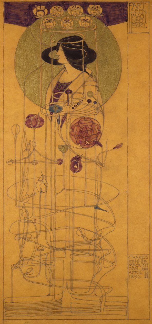 Del set, forestillet del af Charles Rennie Mackintosh