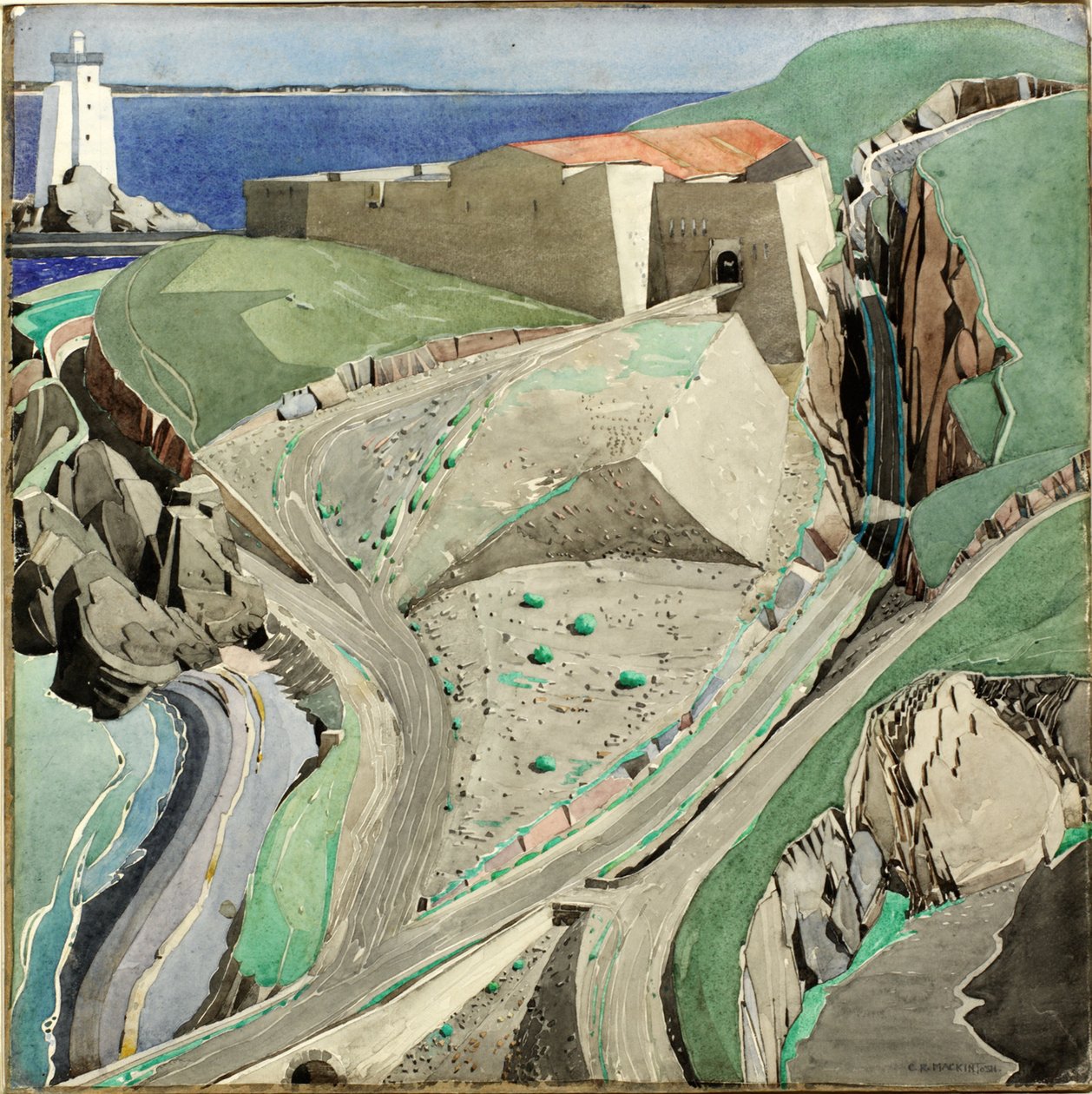 The Fort, 1924-27dani af Charles Rennie Mackintosh