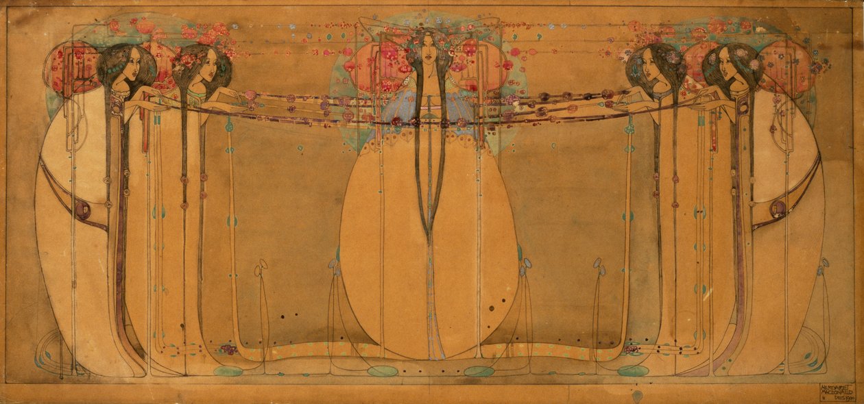 maj-dronningen af Charles Rennie Mackintosh