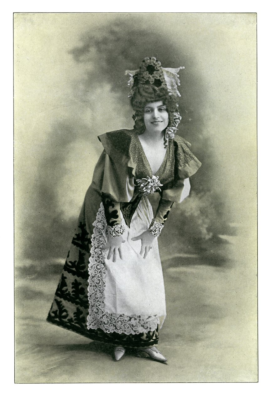 Charlotte Wiehe, 1901. af Charles Reutlinger