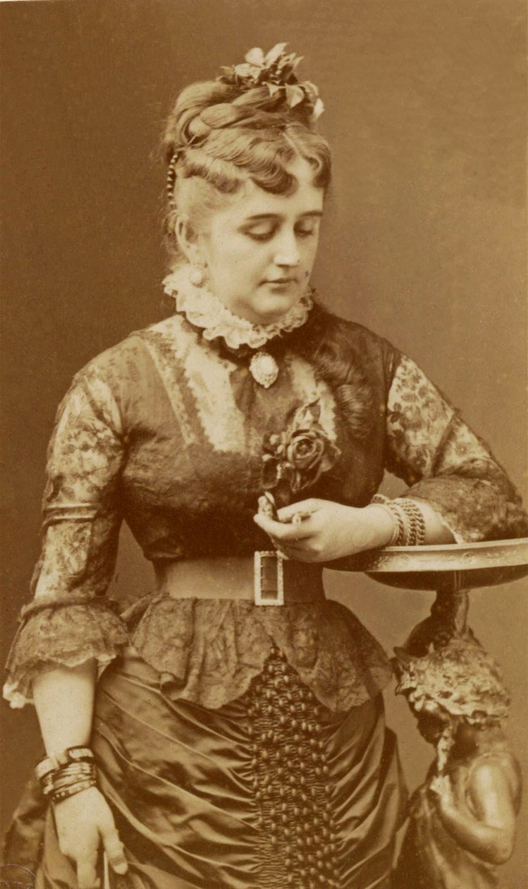 Fanny Lear, ca.1875 af Charles Reutlinger