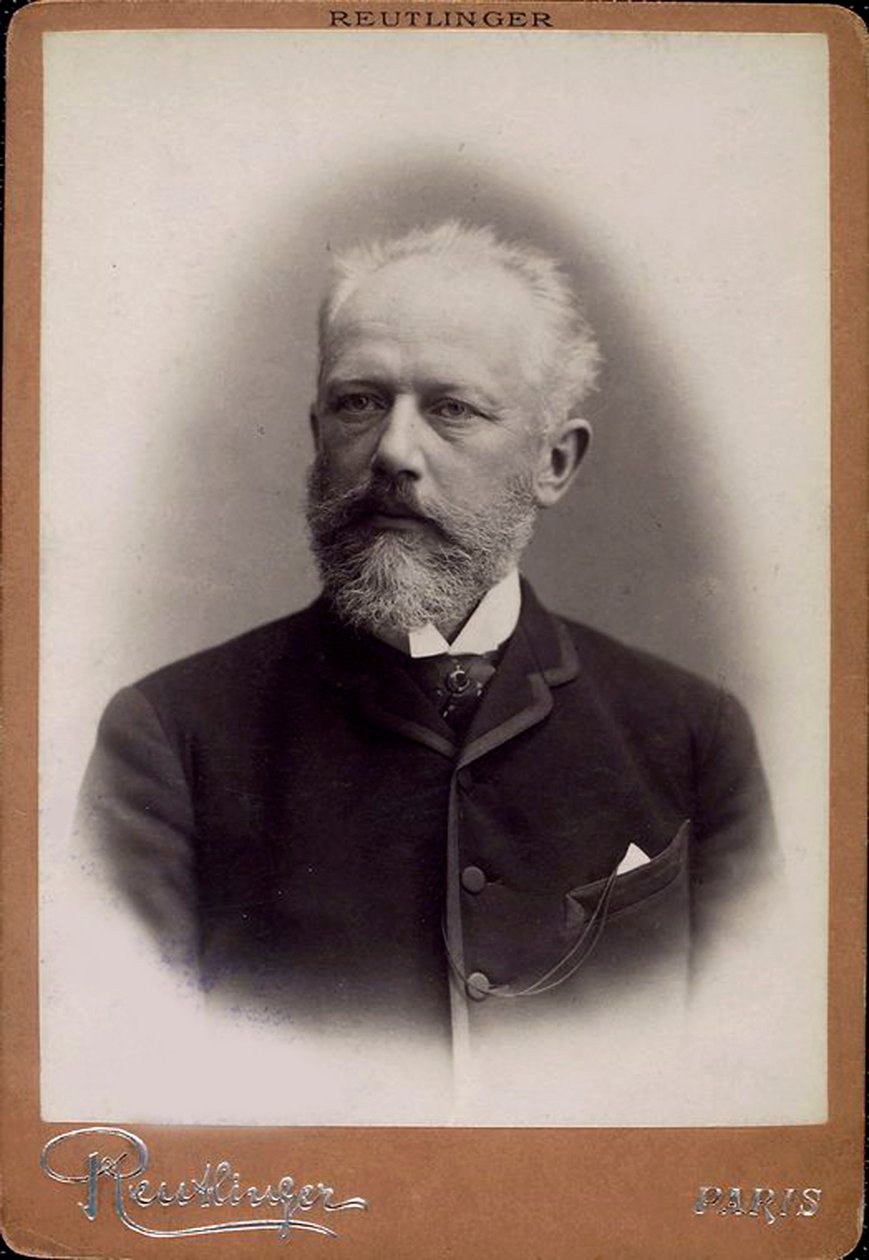 Peter Ilich Tchaikovsky, russisk komponist, slutningen af det 19. århundrede af Charles Reutlinger