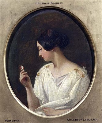 Perdita, ca. 1835 (olie på lærred) af Charles Robert Leslie