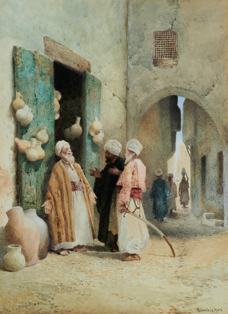 En strid i Kairo af Charles Robertson