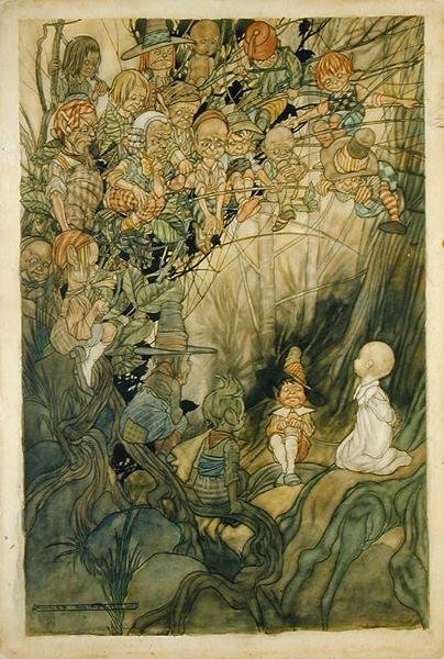 Feer (akvarel på papir) af Charles Robinson