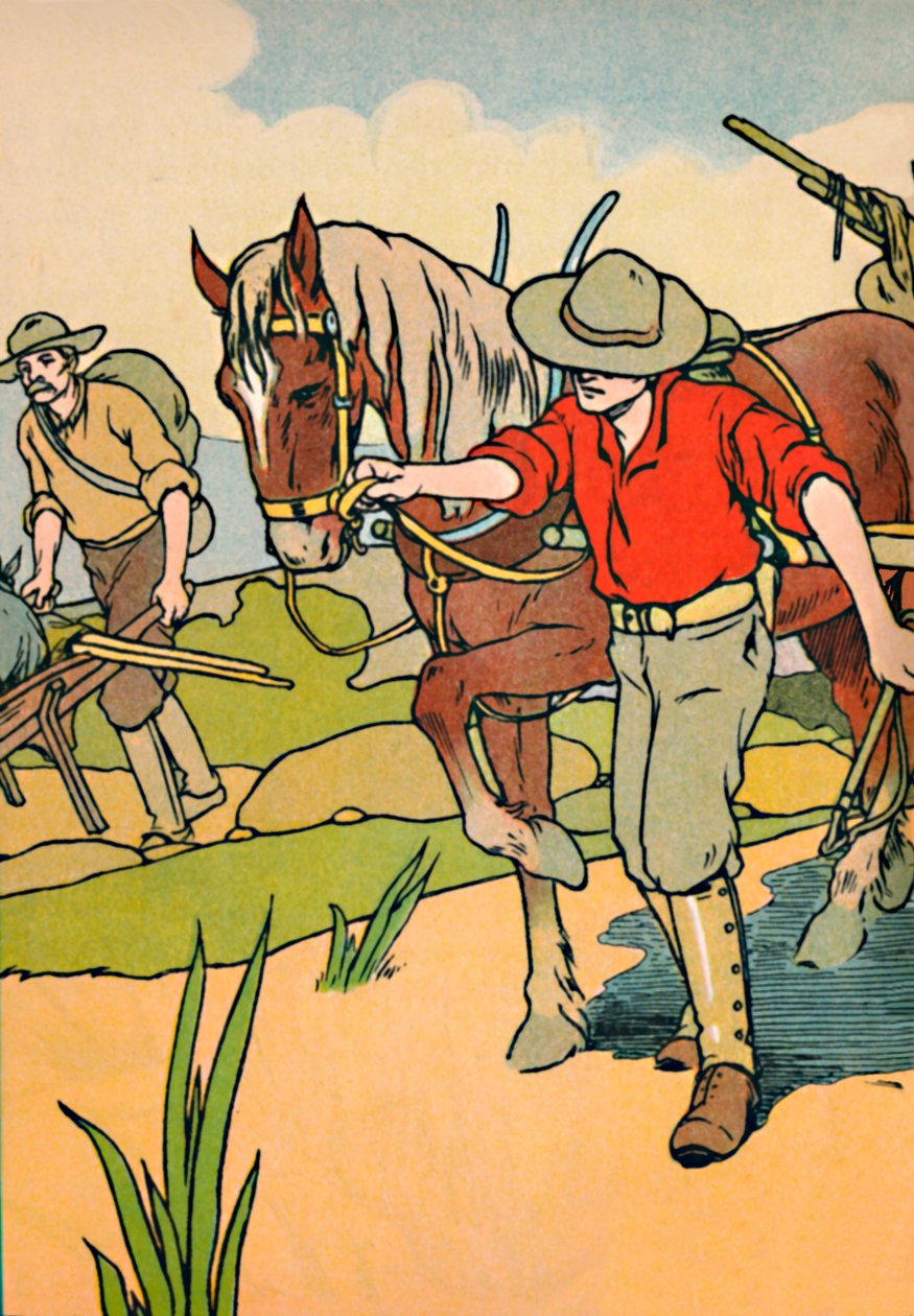 Ud til guldmarkerne, 1912 af Charles Robinson