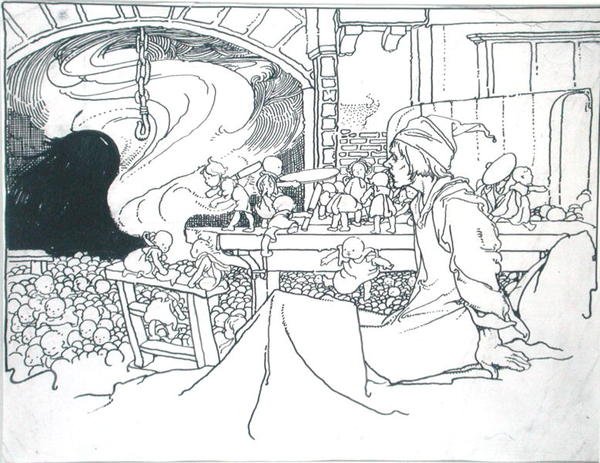 The Furious Host, illustration fra 
