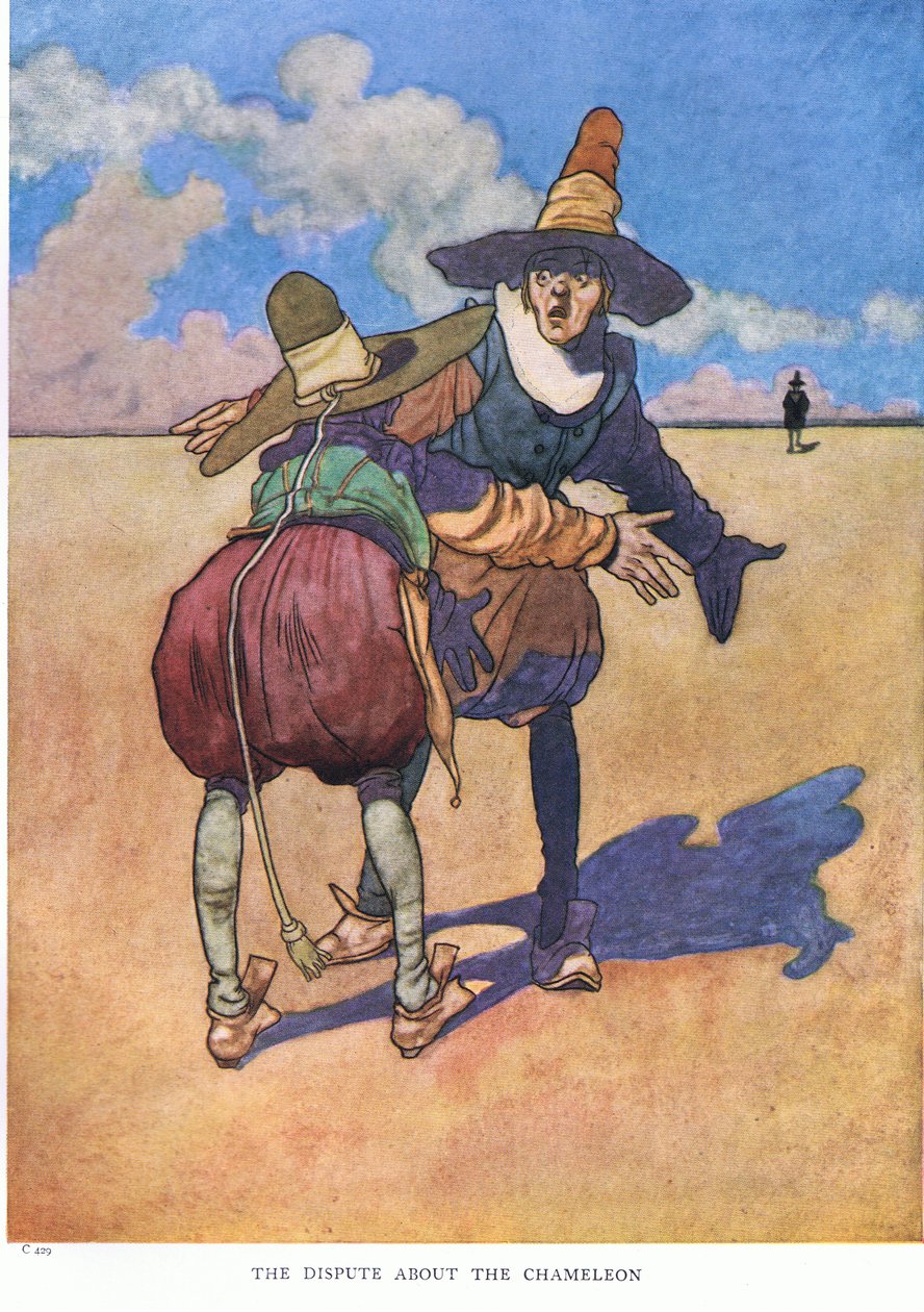 Striden om kamæleonen, 1930