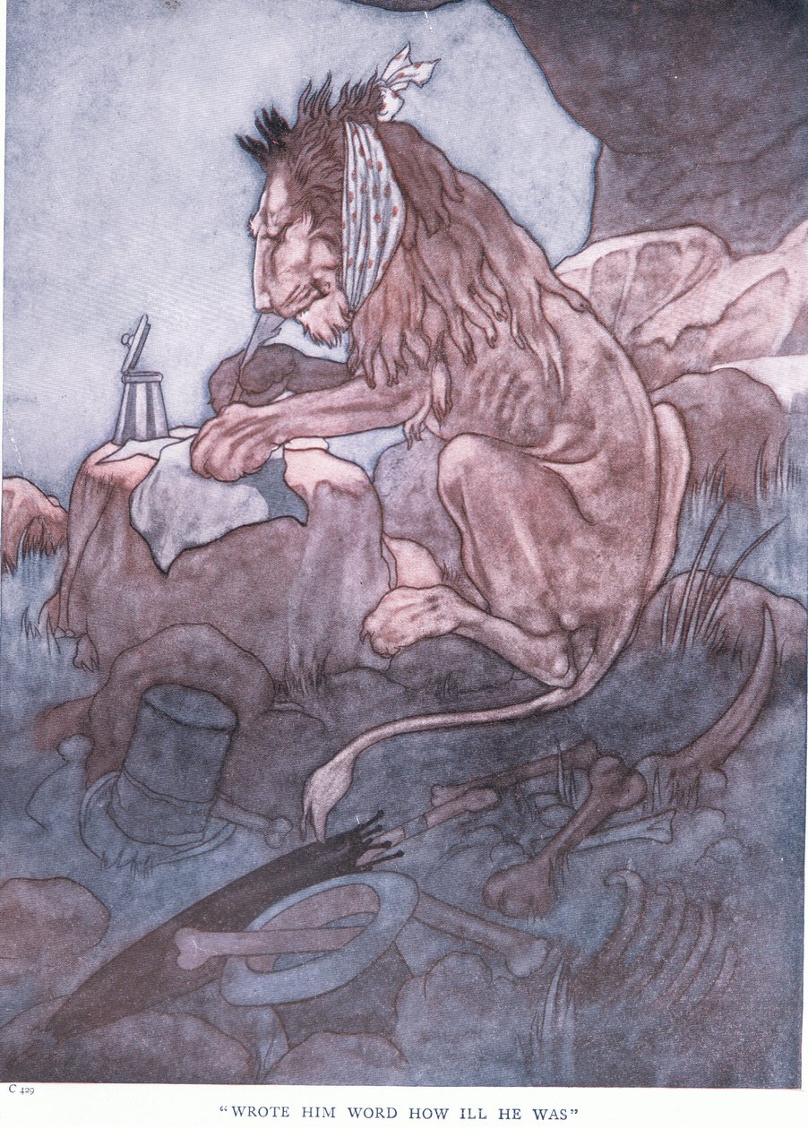 Skrev til ham, hvor syg han var, 1930