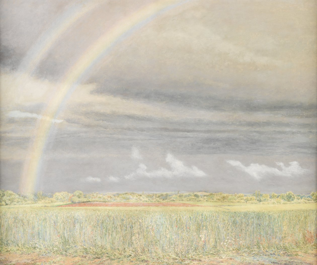 The Rainbow (olie på plade) af Charles Robinson Sykes