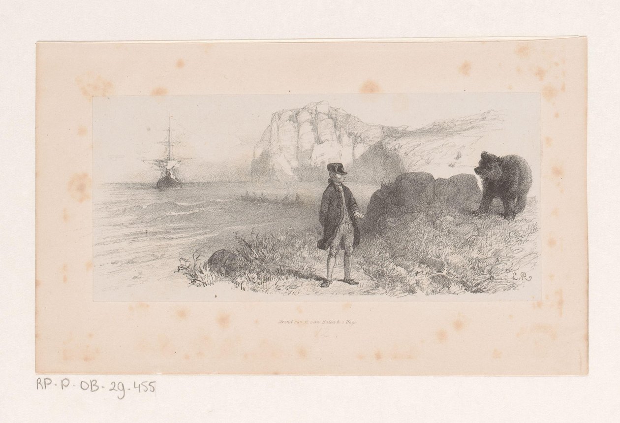 Baron von Munchausen med øl af Charles Rochussen