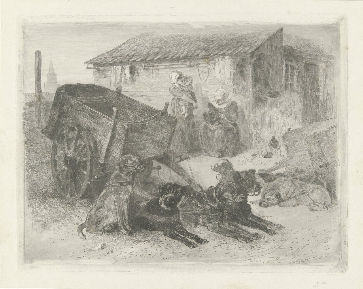 hundevognen af Charles Rochussen
