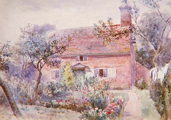 En sommerhushave af Charles Rowbotham