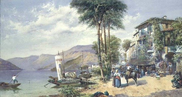 Luvino, Lago Maggiore af Charles Rowbotham
