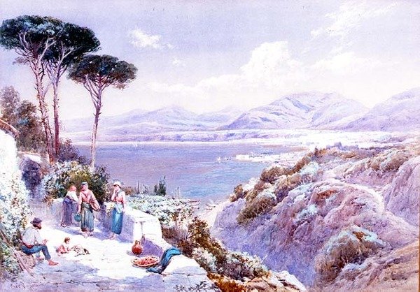 På den italienske kyst af Charles Rowbotham