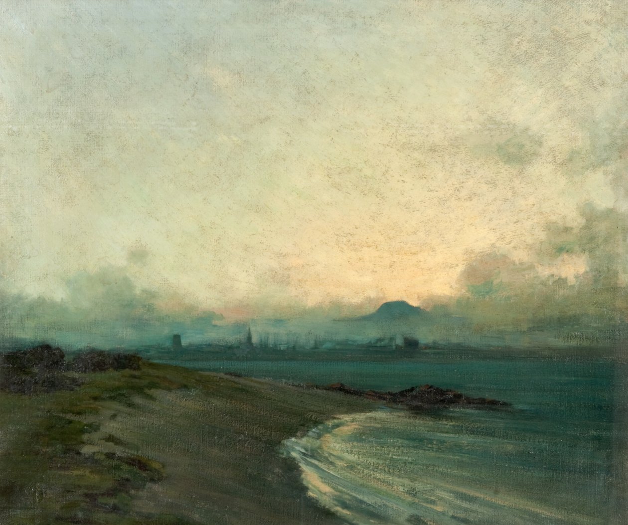 Dundee fra Tayport af Charles S. Mills
