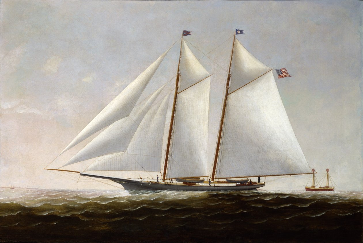 Yacht America af Charles S. Raleigh
